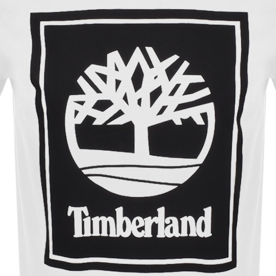 Alternative Image for ProductTimberland Stack Logo T Shirt White3